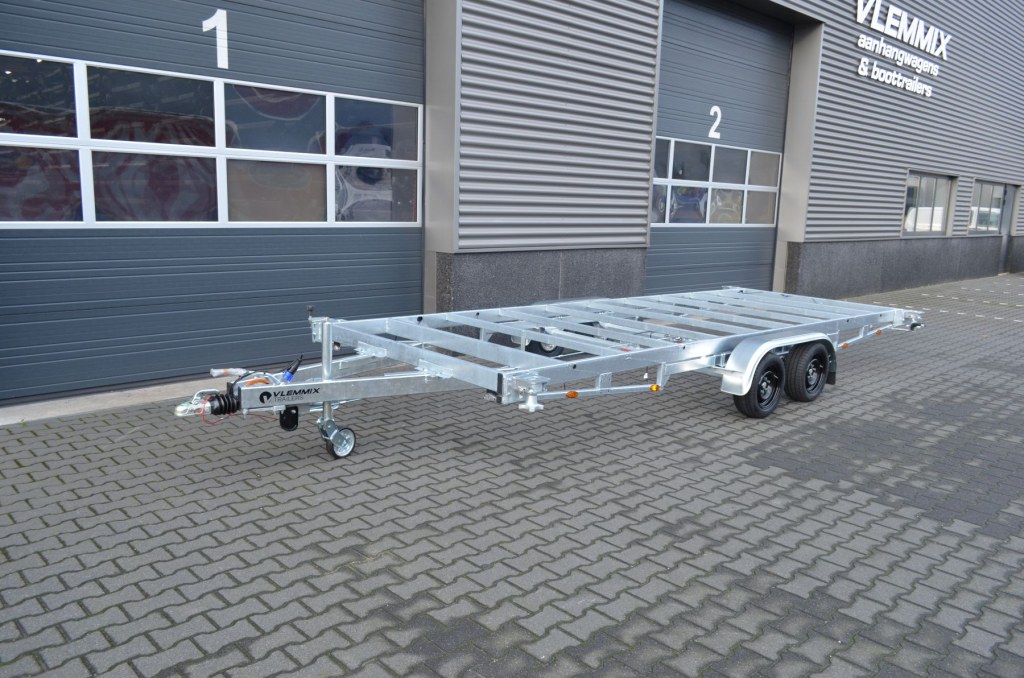 Remorque containeur 20 pieds 2 x essieu 1800 kg (photo)