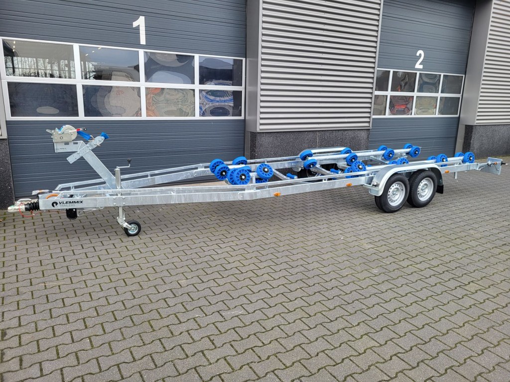 PB 7m80 x 2m20 Flex-Roll 2 x essieu 1350 kg (photo)