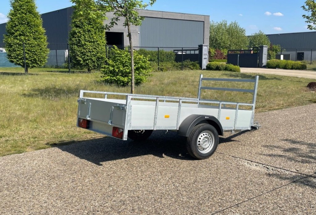 Remorque bois 2m57x1m31 2 essieux 750kg (photo)