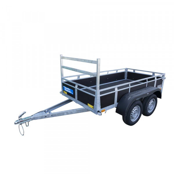 Remorque bois 2m57x1m31 2 essieux 750kg (photo)
