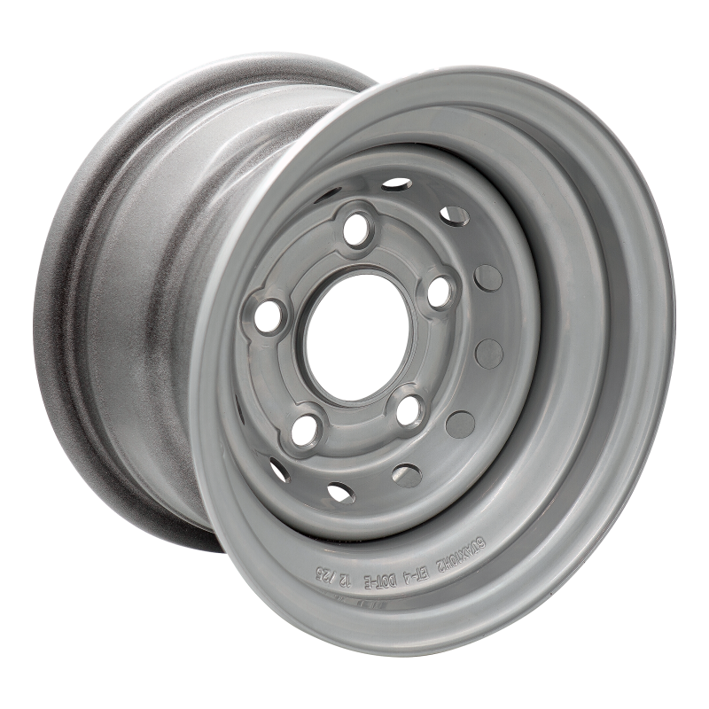 pneu + roue 195/55 R10C Trailermaxx CR-966 6.00Ix10H2 ET-4 66,5/112/5 métal gris (photo)
