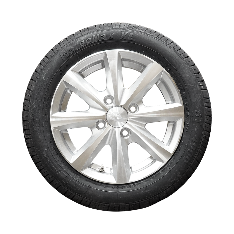 pneu + roue 145/70 R13 Kargomax ST-4000 M+S 5Jx13H2 ET30 57/100/4 métal léger gris (photo)