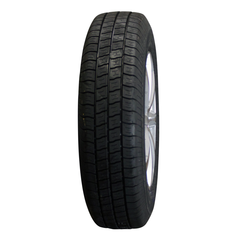pneu + roue 155 R13C Kargomax ST-6000 M+S 5Jx13H2 ET30 57/100/4 métal léger gris (photo)