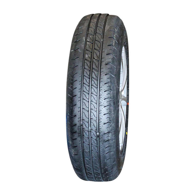 pneu + roue 155/80 R13 R701 M+S 5Jx13H2 ET30 57/100/4 métal léger gris (photo)