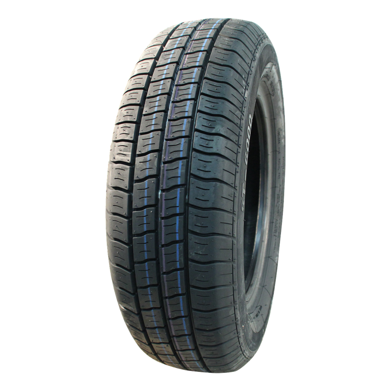 pneu + roue 165 R13C Kargomax ST-6000 M+S 4½Jx13H2 ET30 57/100/4 métal gris (photo)