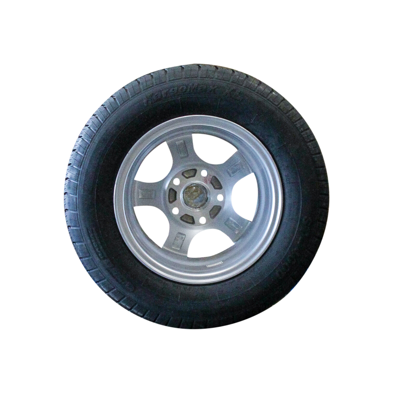 pneu + roue 185/70 R13 Kargomax XL ST-4000 M+S 6Jx13H2 ET30 67/112/5 métal léger gris (photo)