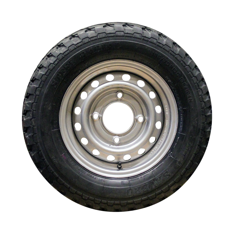pneu + roue 185/70 R13C Savero M+S 4½Jx13H2 ET25.4 95/139.7/4 métal gris (photo)