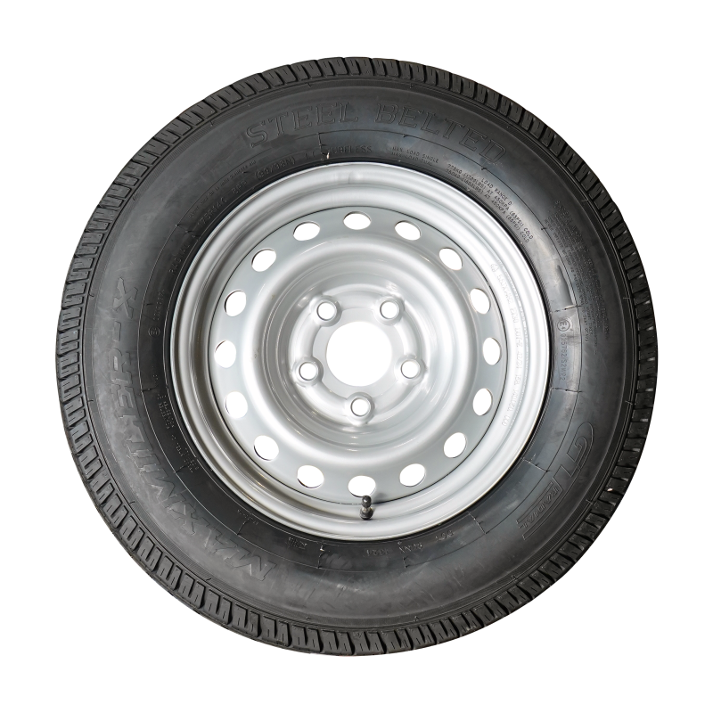 pneu + roue 175 R14C Maxmiler X 5½Jx14H2 ET30 66,5/112/5 métal gris (photo)