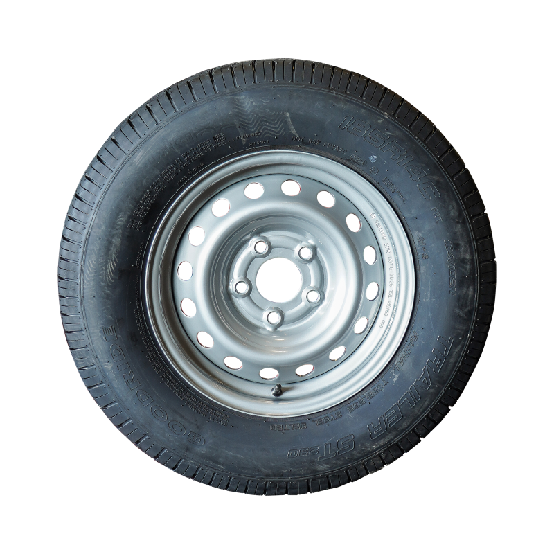 pneu + roue 185R14C ST290 M+S 5½Jx14H2 ET30 66,5/112/5 104/102 N métal gris (photo)
