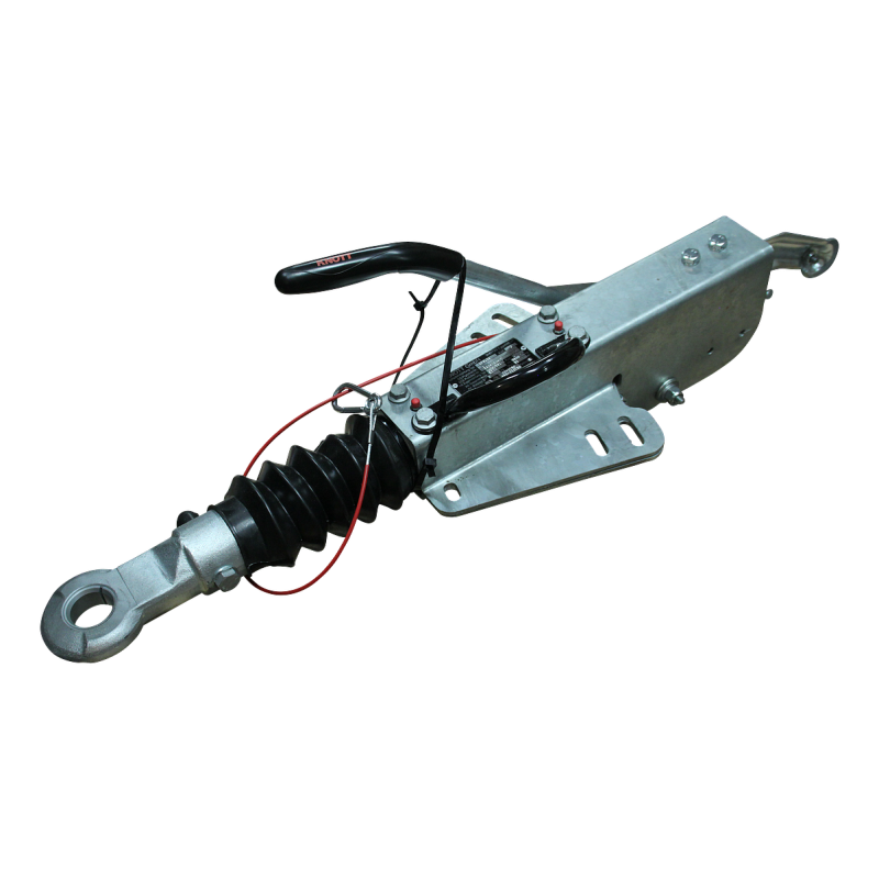 jeu de timon + frein à inertie KLZ35-B KFG35-D pour semi remorques , anneaux DIN, (photo)