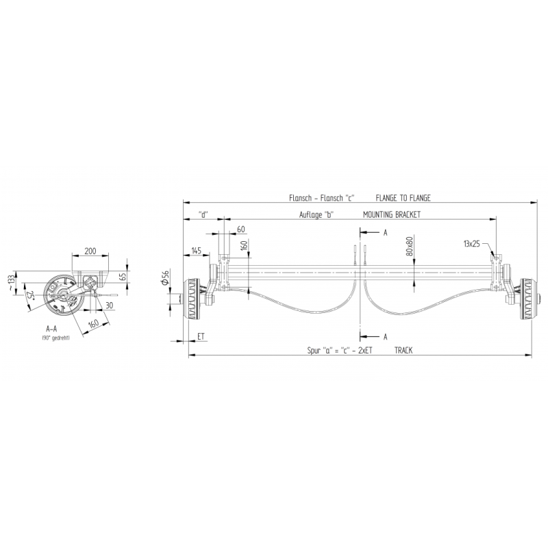 VGB13-M 1350kg 1800mm 25° (photo)