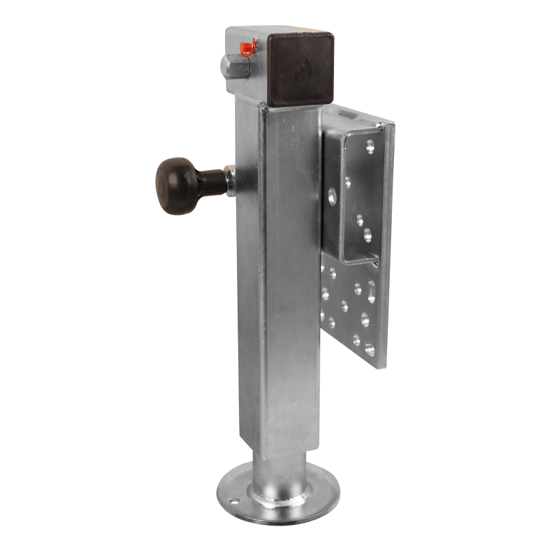 Pied béquille basculante SF60-DSA- SW19 universeel met verlengde montage ⧄60mm ⧄60 1300kg zingué 430mm (photo)
