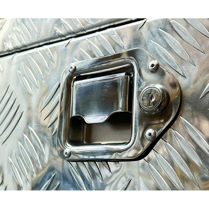 boîtes à outils aluminium lxbxh 900x300x350mm serrure de coffre (photo)