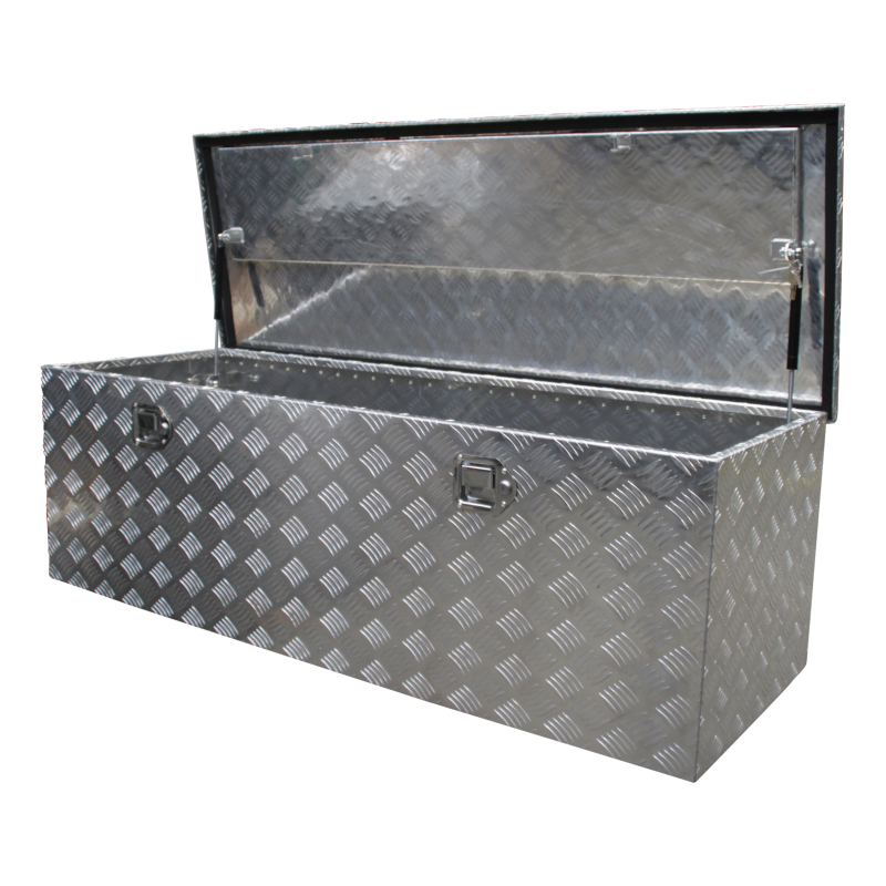 caisse à outils aluminium lxbxh 1450x520x460mm serrure de coffre (photo)
