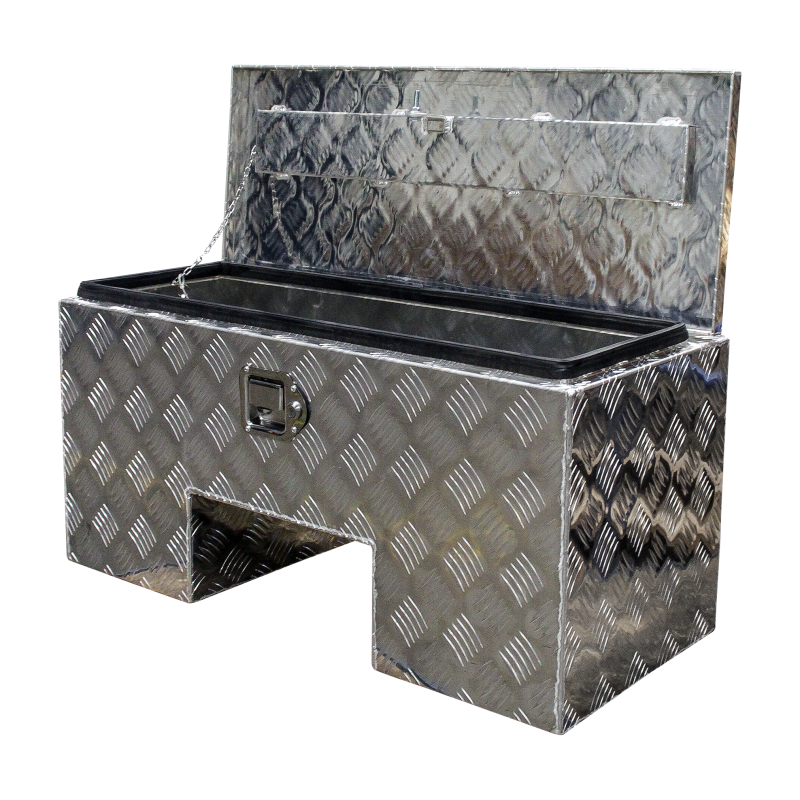 caisse à outils aluminium lxbxh 818x361x400mm serrure de coffre (photo)