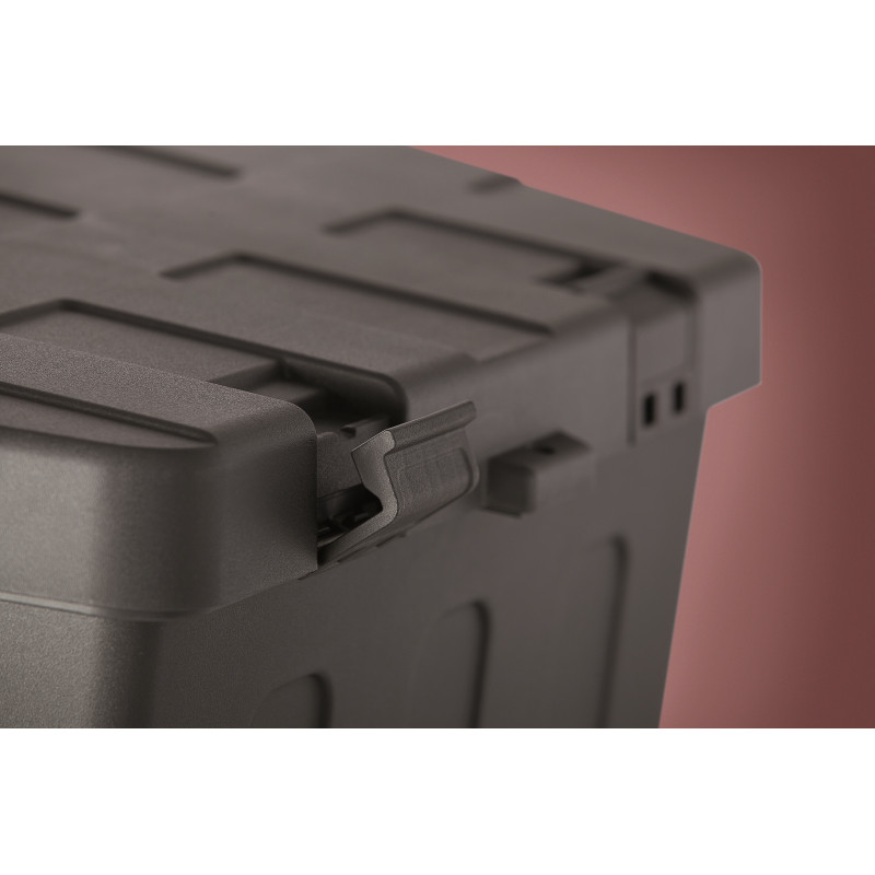 caisse à outils plastique lxbxh 620x300x350mm Profibox Plus, y compris le kit de montage et le cadenas (photo)