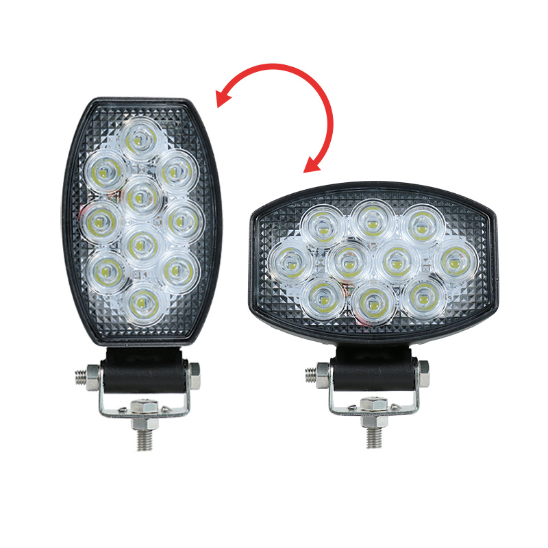 lampe de travail 12/24vV câble 400mm 15 Watt blanc (photo)