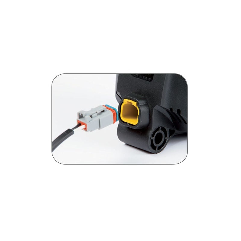 lampe de travail 12/55 V Connecteur Deutsch intégré 13,5 Watt blanc (photo)