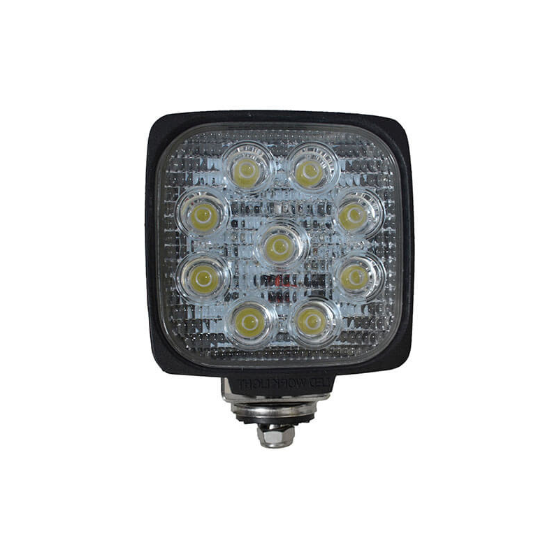 lampe de travail 9/36V 400mm câble avec connecteur Deutsch 27 Watt blanc (photo)