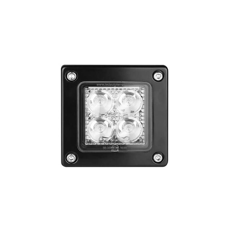 lampe de travail LED 12/24 V câble 400 mm 12 Watts blanc (photo)