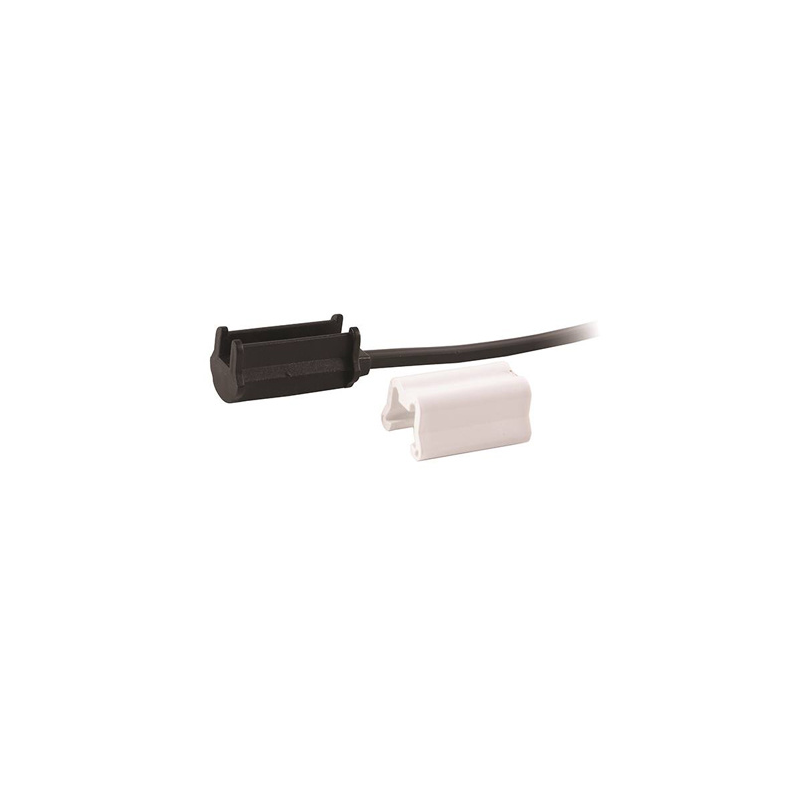 feu d'encombrement rood/wit droit P&R câble 200mm, 1,5mm² 12/24V (photo)