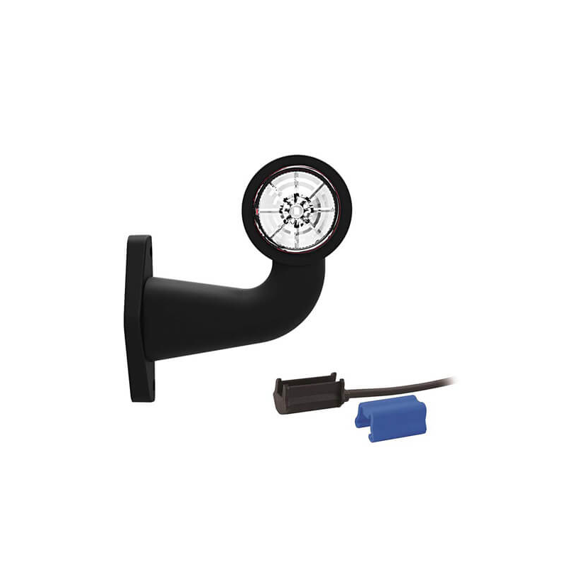 feu d'encombrement rood/wit gauche DC câble 200mm, 0,75mm² 12/24V (photo)