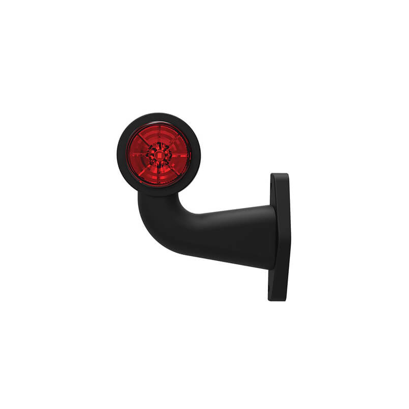 feu d'encombrement rood/wit gauche DC câble 200mm, 0,75mm² 12/24V (photo)