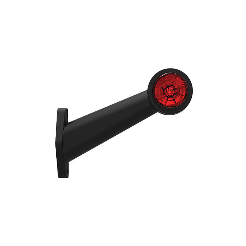 feu d'encombrement rood/wit gauche DC câble 200mm, 0,75mm² 12/24V (photo)