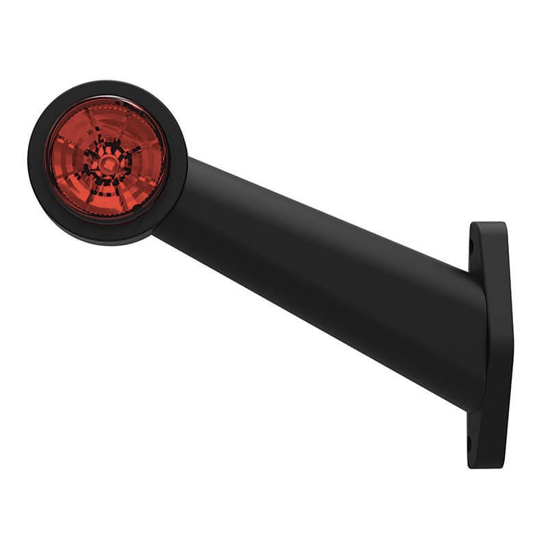 feu d'encombrement rood/wit gauche P&R câble 200mm, 1,5mm² 12/24V (photo)