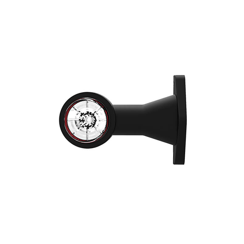 feu d'encombrement rood/wit universel DC câble 200mm, 0,75mm² 12/24V (photo)
