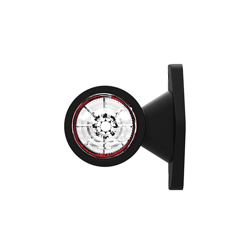 feu d'encombrement rood/wit universel DC câble 200mm, 0,75mm² 12/24V (photo)