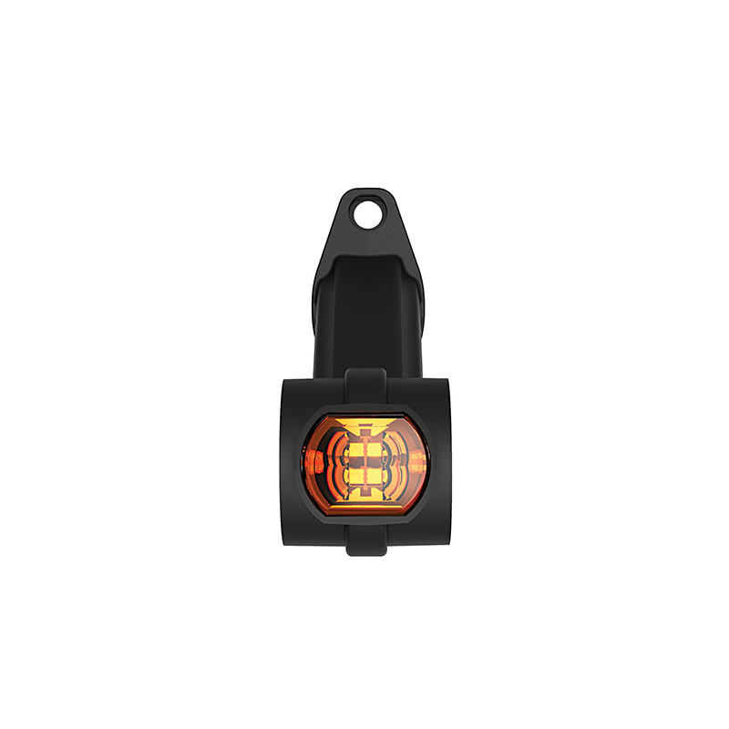 feu d'encombrement rouge/blanc/orange droit câble 200 mm IP68 12/24V (photo)