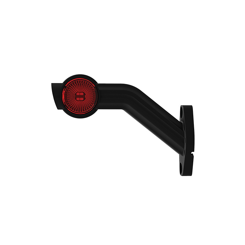 feu d'encombrement rouge/blanc/orange gauche câble 200 mm IP68 12/24V (photo)