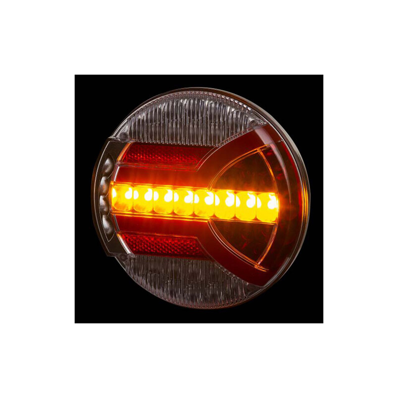 feu arrière LED 1500mm câble universel universel 12/24V (Homologation D) Lavaflow (photo)