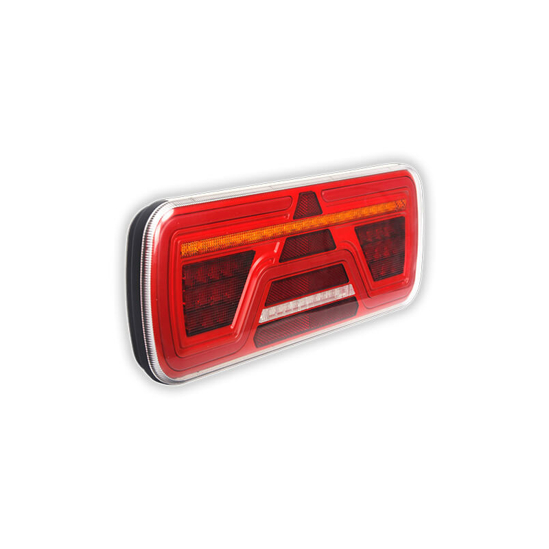 feu arrière LED 2000 mm de câble droit droit 12/24V Lavaflow (photo)