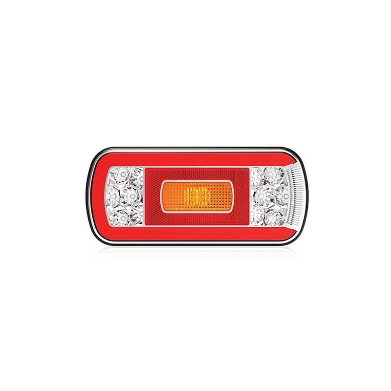 feu arrière LED baïonnette à 5 pôles baïonnette à 5 pôles V10C5-600B5 universel 12/24 V 12/24 V avec feu de brouillard (photo)