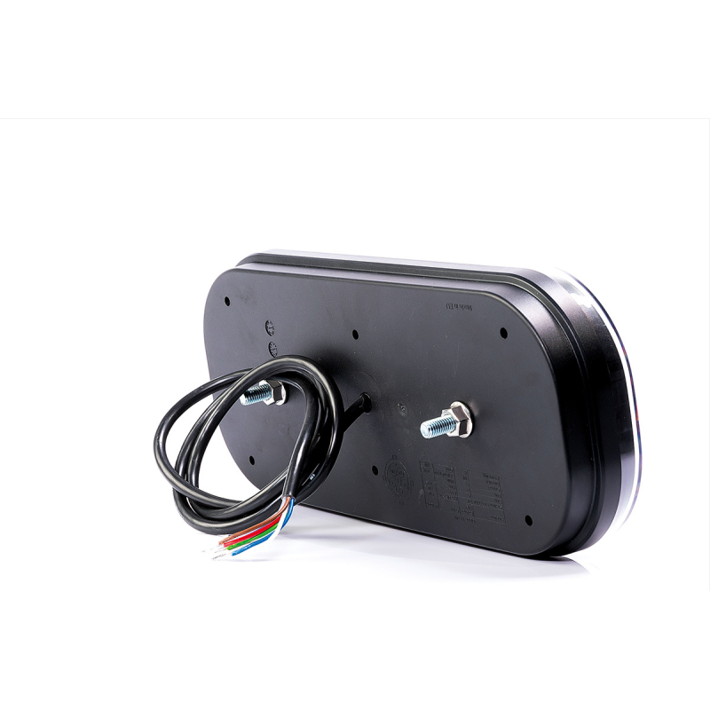 feu arrière LED câble droit droit 12/24V (photo)