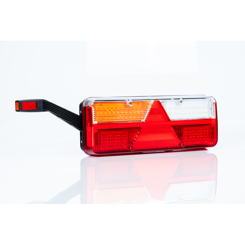 feu arrière LED connecteur AMP 7 PIN gauche 9/36V Lavaflow (photo)
