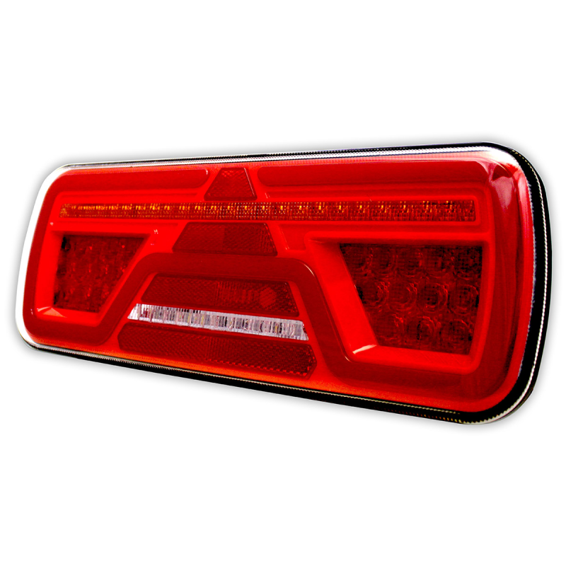feu arrière LED connecteur AMP 7 PIN gauche gauche 12/24V Lavaflow (photo)