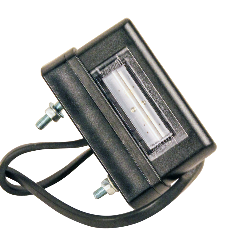 éclairage de plaque LED 12/24V DC câble 200mm, 0,75mm² blanc (photo)