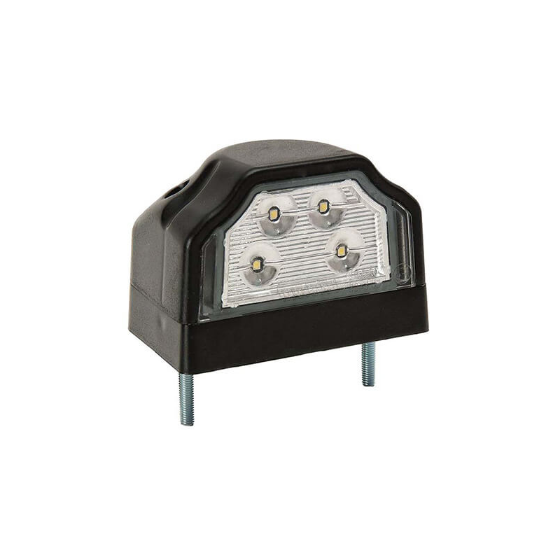éclairage de plaque LED 12/24V P&R câble 200mm, 2x 1,5mm² blanc (photo)