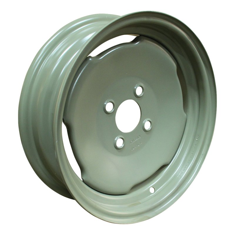pneu + roue 155/80 R13 4Jx13H ET0 60/100/4 métal R701 M+S gris vert