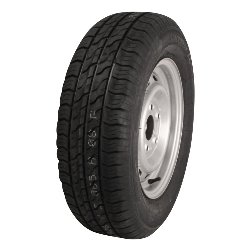 pneu + roue 185/70 R13 5Jx13H2 ET33 66,6/112/5 métal Kargomax XL ST-4000 M+S gris argent