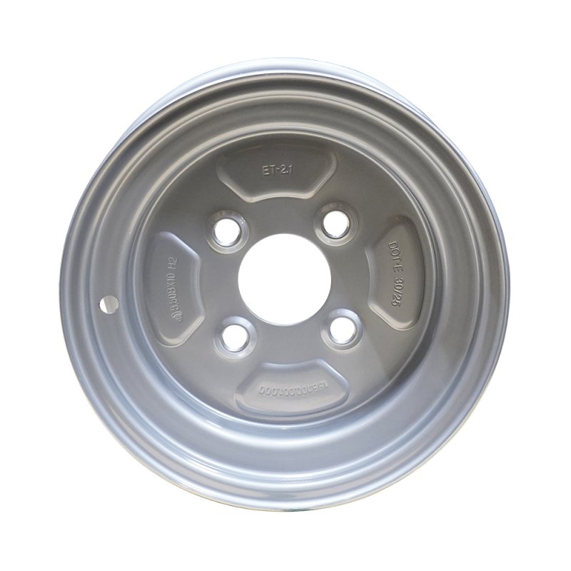roue 3.50Bx10H2 ET-2.1 60/100/4 métal gris argent