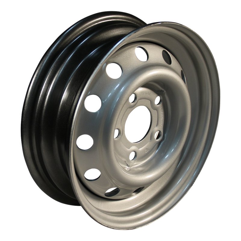 roue 4Jx13H2 ET30 66,5/112/5 métal gris argent