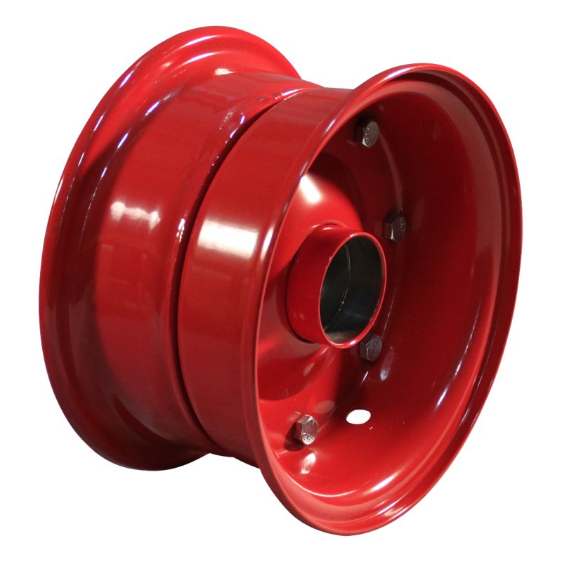 roue 4.40D-8 ET0 ET0 roulement à billes Ø30 NL75mm métal Rouge