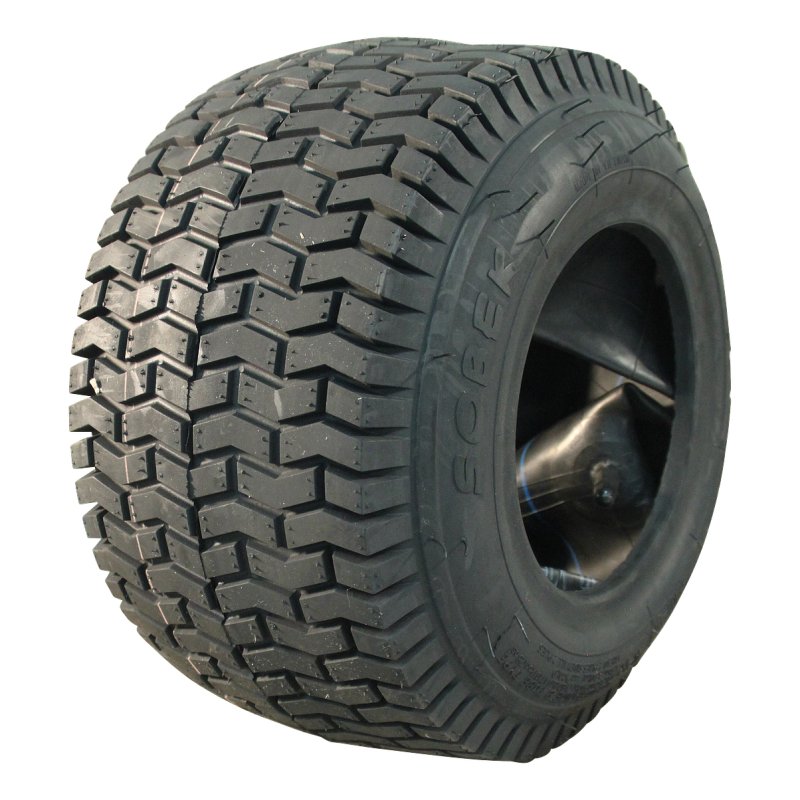 pneu + roue 13x5.00-6 4.50Ax6H2 ET0 60/90/4 métal S-2101 gris argent