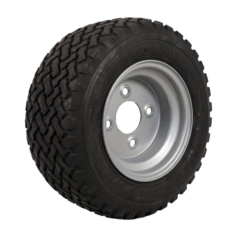 pneu + roue 20x10.00-10 (245/50-10) 6JAx10H2 ET-4 66,5/112/5 métal Multi Trac C/S gris argent