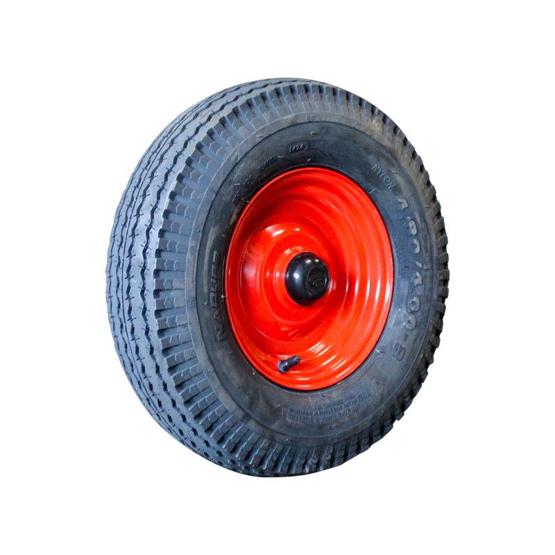 pneu + roue 4.80/4.00-8 2.50Ax8H2 ET-17 NL88mm métal S-6003 Rouge