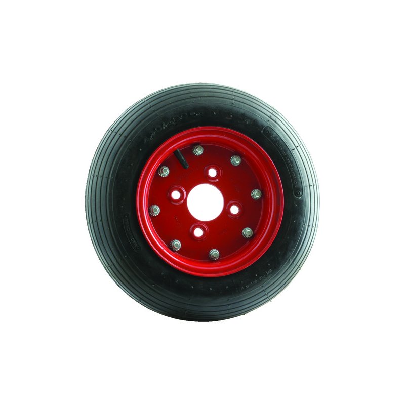 pneu + roue 4.80/4.00-8 3.00D-8 3.00D-8 ET0 ET0 60/100/4 60/100/4 métal métal V-5501A Rouge Rouge